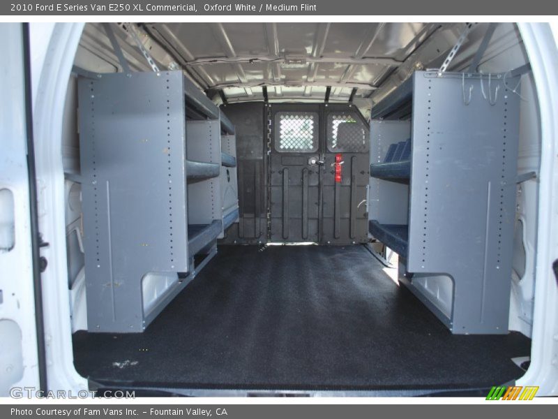 Oxford White / Medium Flint 2010 Ford E Series Van E250 XL Commericial