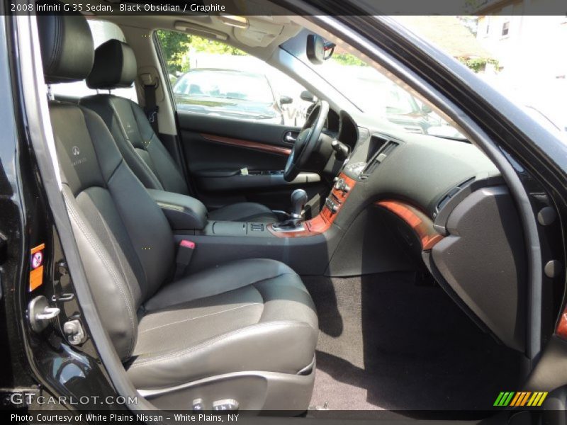 Black Obsidian / Graphite 2008 Infiniti G 35 Sedan