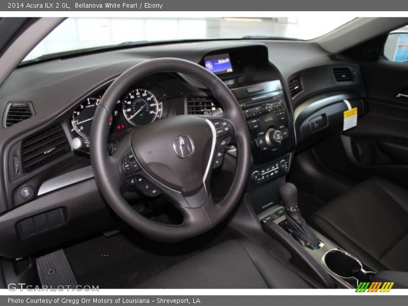Dashboard of 2014 ILX 2.0L