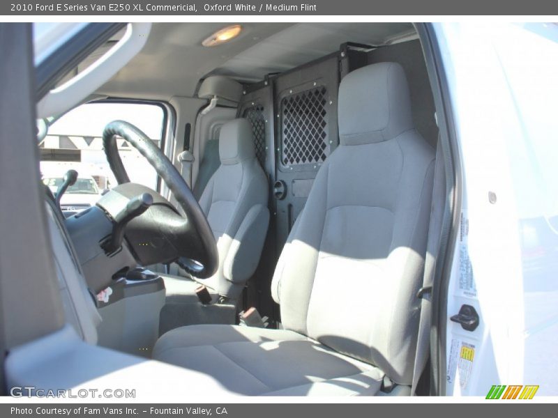 Oxford White / Medium Flint 2010 Ford E Series Van E250 XL Commericial