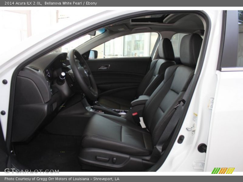 Front Seat of 2014 ILX 2.0L