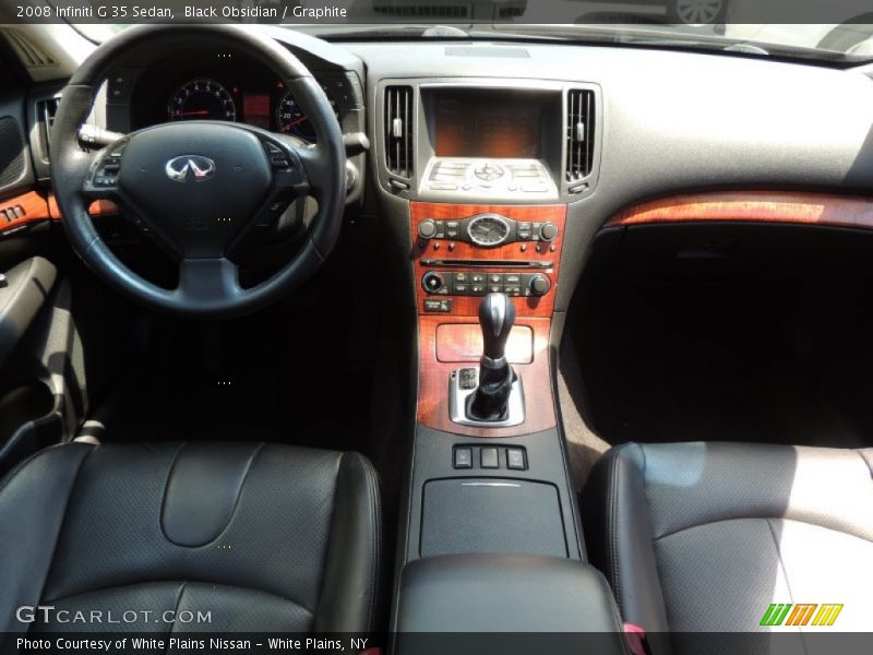 Black Obsidian / Graphite 2008 Infiniti G 35 Sedan