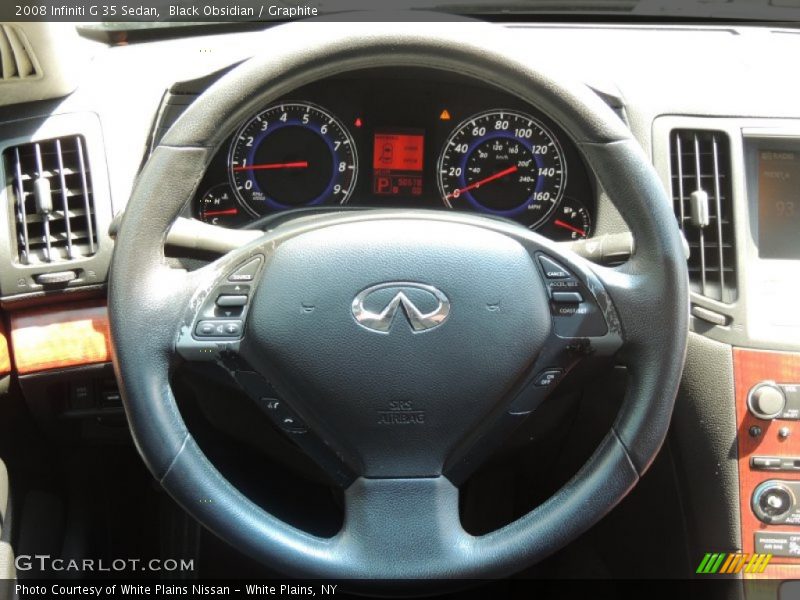 Black Obsidian / Graphite 2008 Infiniti G 35 Sedan