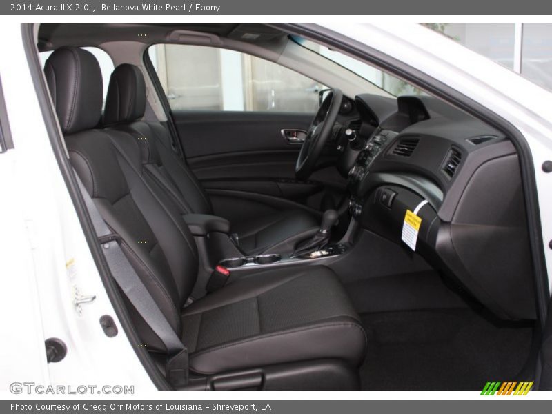 Bellanova White Pearl / Ebony 2014 Acura ILX 2.0L