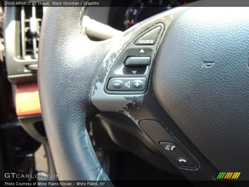 Black Obsidian / Graphite 2008 Infiniti G 35 Sedan