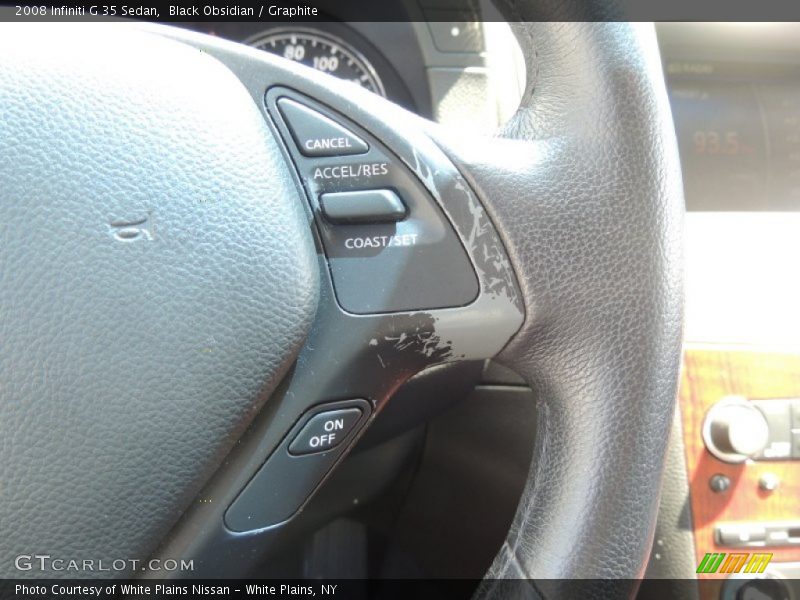 Black Obsidian / Graphite 2008 Infiniti G 35 Sedan