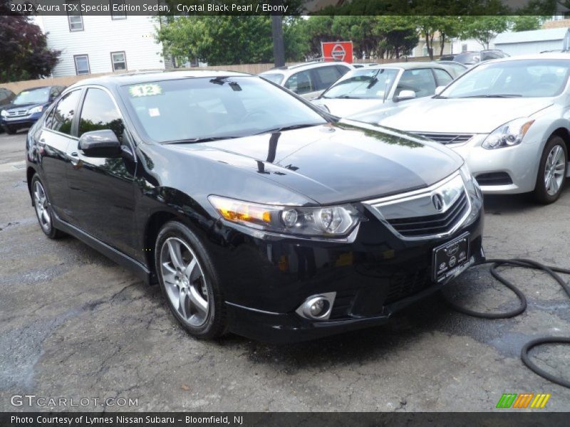 Crystal Black Pearl / Ebony 2012 Acura TSX Special Edition Sedan