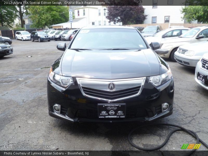 Crystal Black Pearl / Ebony 2012 Acura TSX Special Edition Sedan