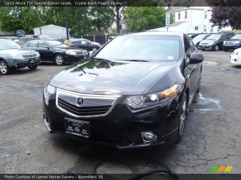 Crystal Black Pearl / Ebony 2012 Acura TSX Special Edition Sedan