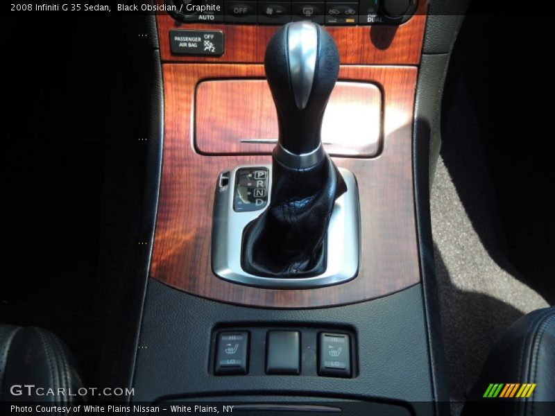 Black Obsidian / Graphite 2008 Infiniti G 35 Sedan