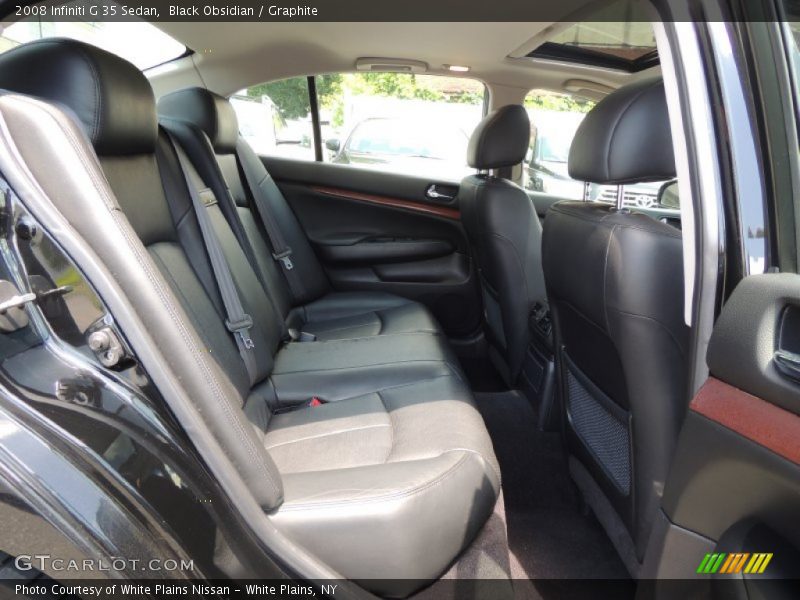 Black Obsidian / Graphite 2008 Infiniti G 35 Sedan