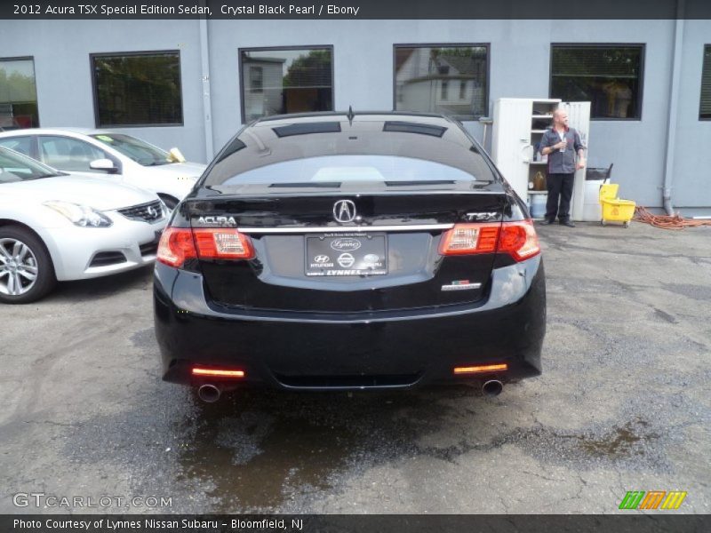 Crystal Black Pearl / Ebony 2012 Acura TSX Special Edition Sedan