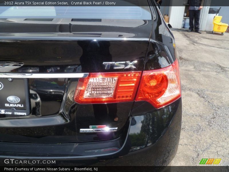 Crystal Black Pearl / Ebony 2012 Acura TSX Special Edition Sedan