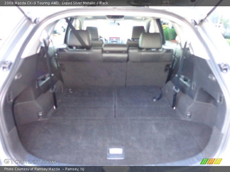 Liquid Silver Metallic / Black 2009 Mazda CX-9 Touring AWD