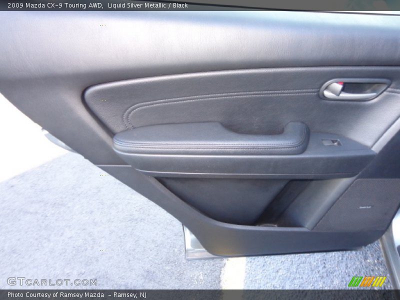 Liquid Silver Metallic / Black 2009 Mazda CX-9 Touring AWD