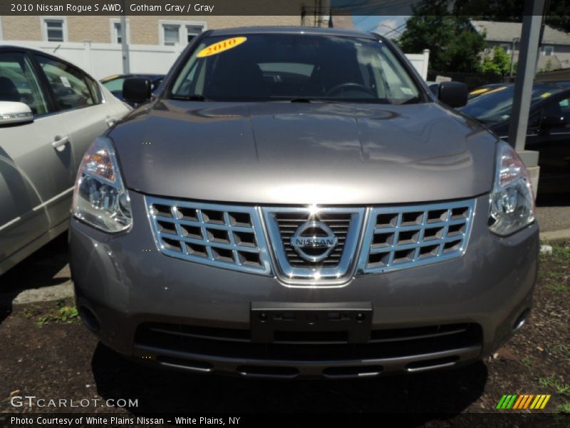 Gotham Gray / Gray 2010 Nissan Rogue S AWD