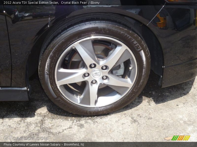 Crystal Black Pearl / Ebony 2012 Acura TSX Special Edition Sedan