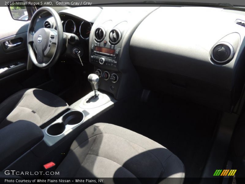 Gotham Gray / Gray 2010 Nissan Rogue S AWD