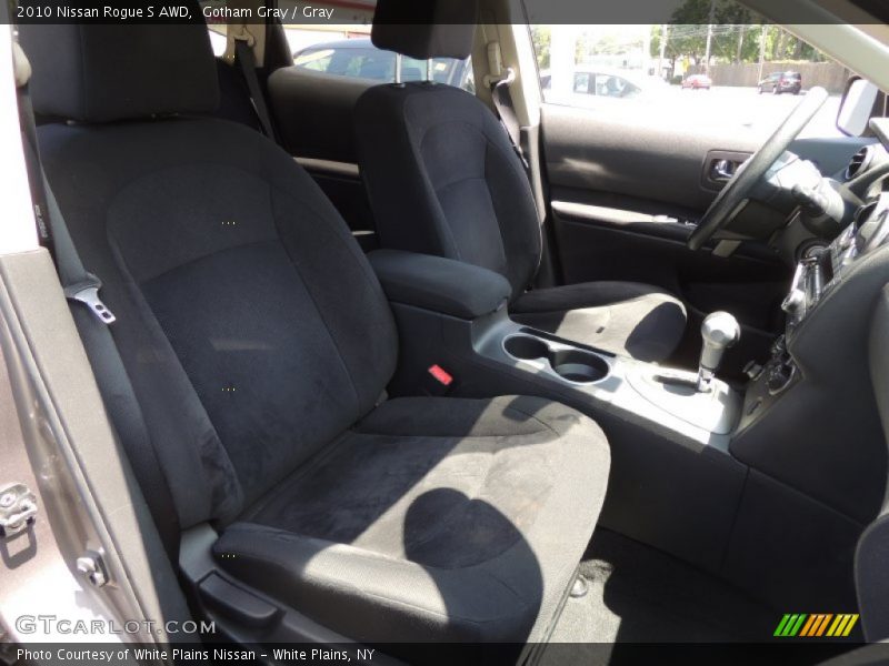 Gotham Gray / Gray 2010 Nissan Rogue S AWD