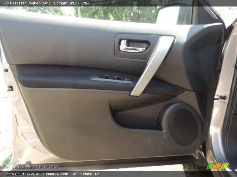 Gotham Gray / Gray 2010 Nissan Rogue S AWD