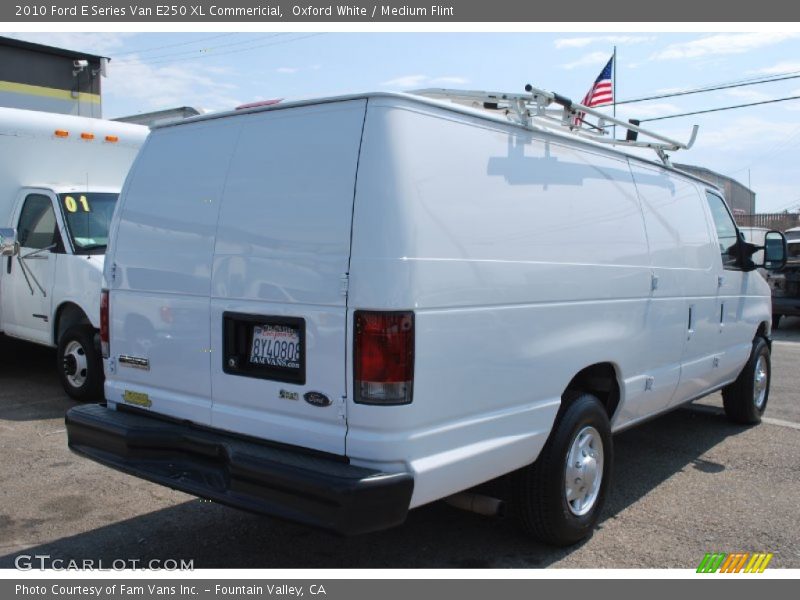Oxford White / Medium Flint 2010 Ford E Series Van E250 XL Commericial
