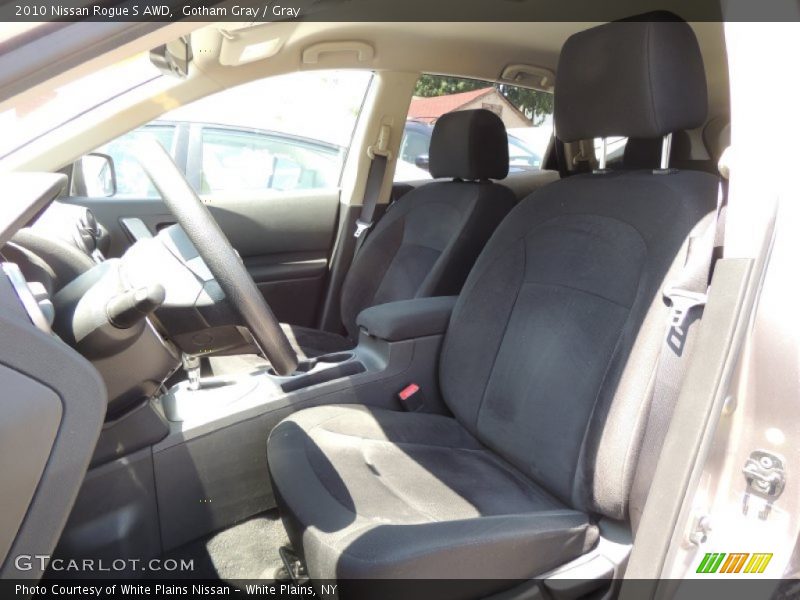 Gotham Gray / Gray 2010 Nissan Rogue S AWD