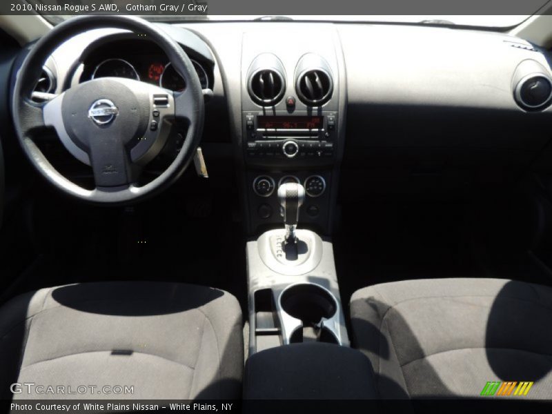 Gotham Gray / Gray 2010 Nissan Rogue S AWD