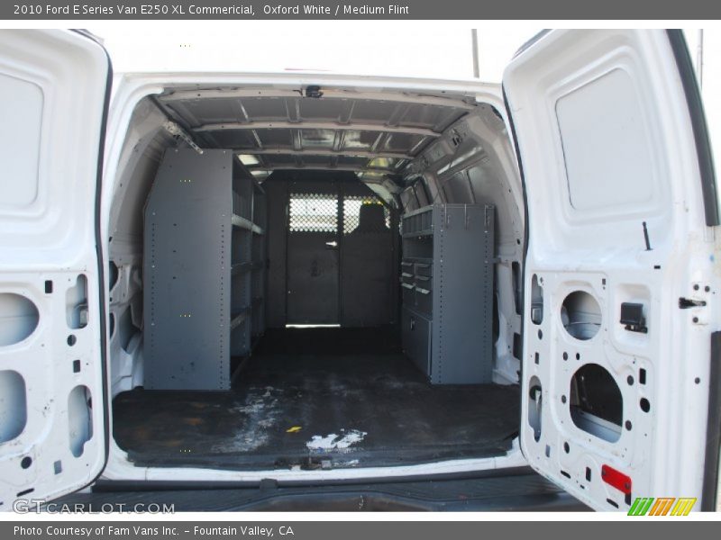 Oxford White / Medium Flint 2010 Ford E Series Van E250 XL Commericial