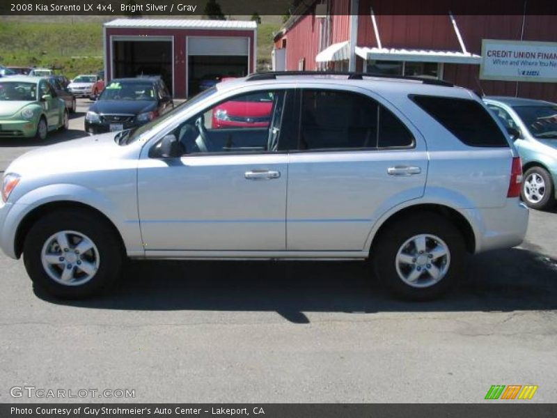 Bright Silver / Gray 2008 Kia Sorento LX 4x4