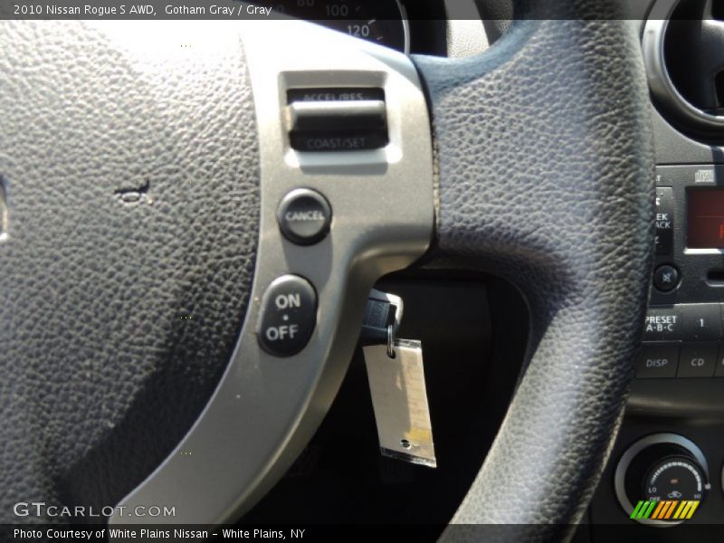 Gotham Gray / Gray 2010 Nissan Rogue S AWD