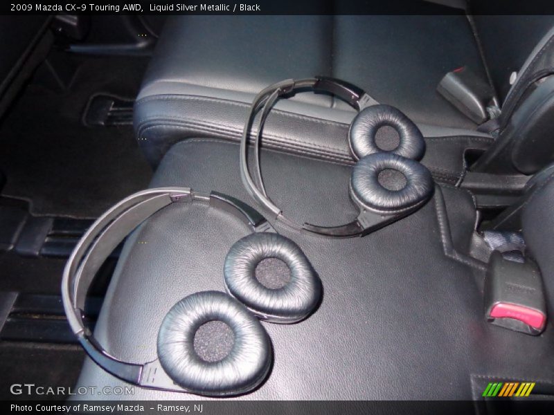 Liquid Silver Metallic / Black 2009 Mazda CX-9 Touring AWD