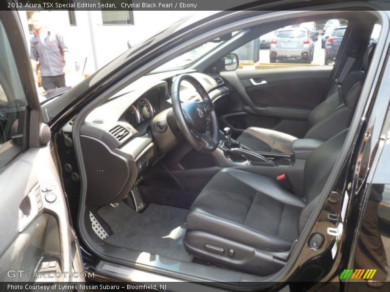 Front Seat of 2012 TSX Special Edition Sedan