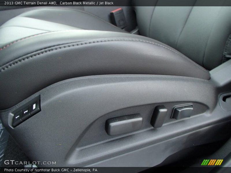 Carbon Black Metallic / Jet Black 2013 GMC Terrain Denali AWD