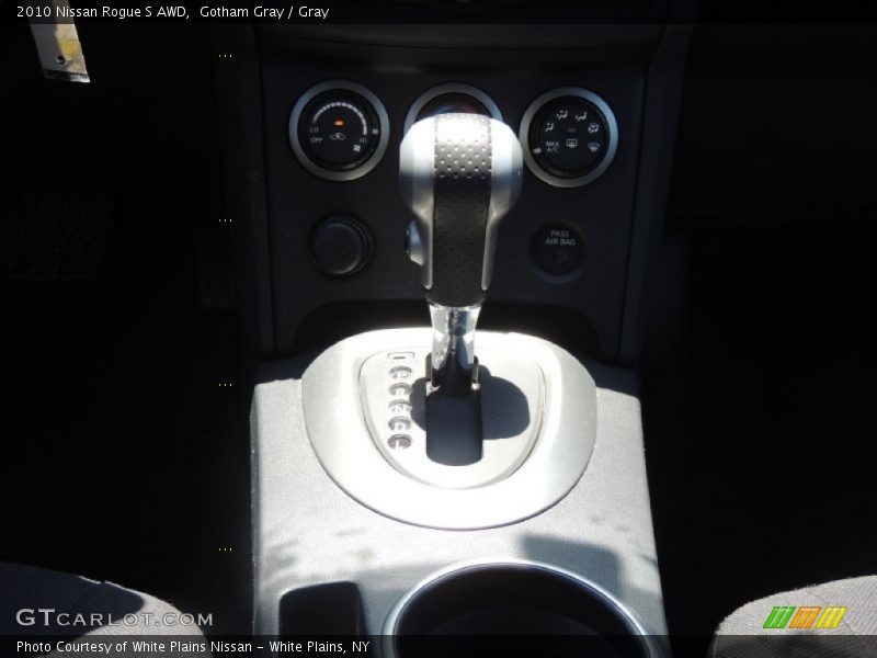 Gotham Gray / Gray 2010 Nissan Rogue S AWD