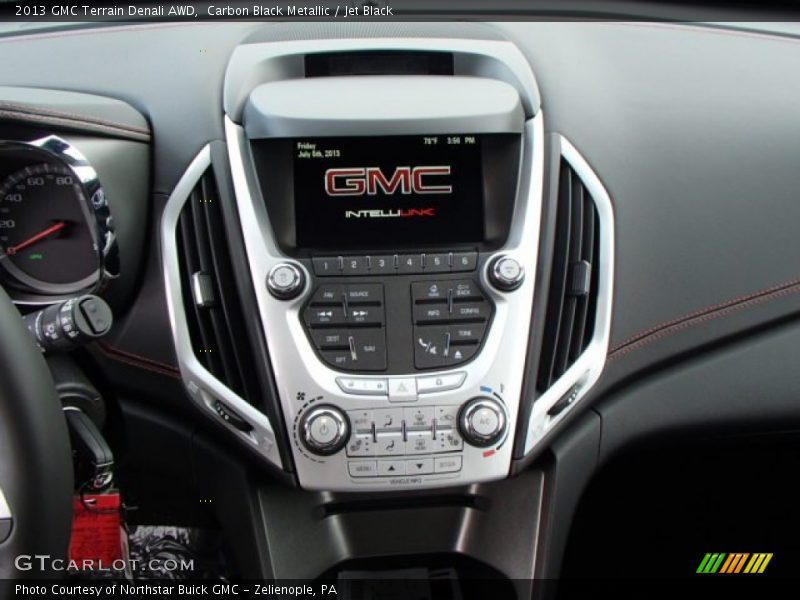 Carbon Black Metallic / Jet Black 2013 GMC Terrain Denali AWD