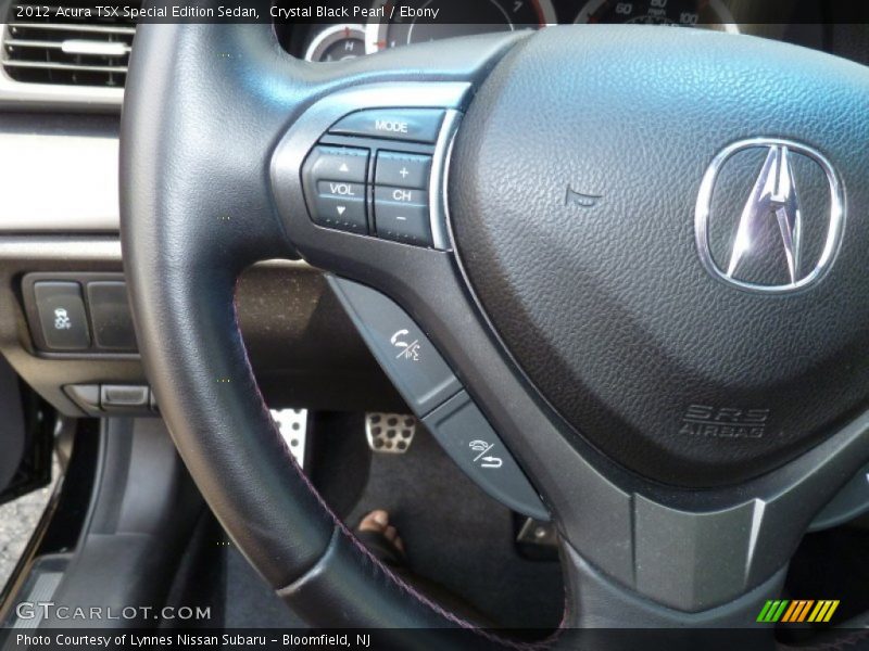 Controls of 2012 TSX Special Edition Sedan