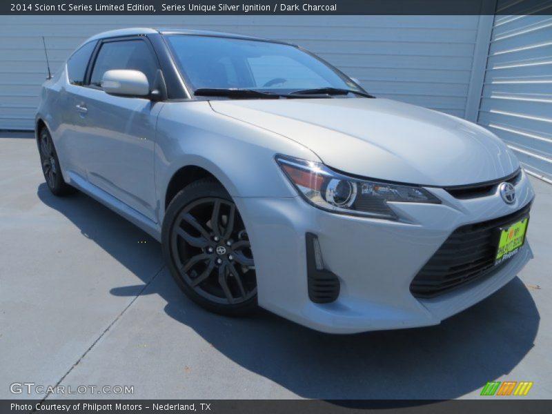 Series Unique Silver Ignition / Dark Charcoal 2014 Scion tC Series Limited Edition