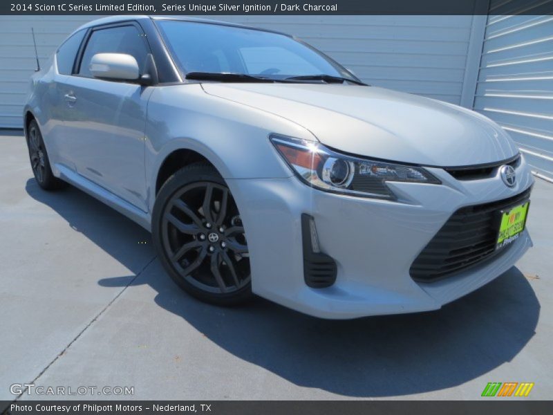 Series Unique Silver Ignition / Dark Charcoal 2014 Scion tC Series Limited Edition