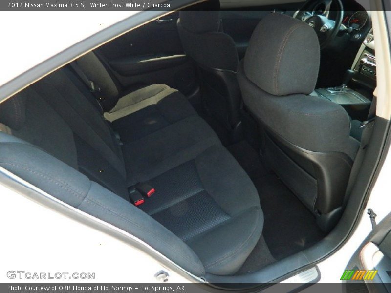 Winter Frost White / Charcoal 2012 Nissan Maxima 3.5 S