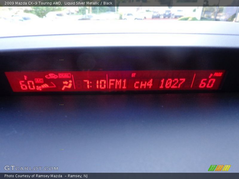 Liquid Silver Metallic / Black 2009 Mazda CX-9 Touring AWD