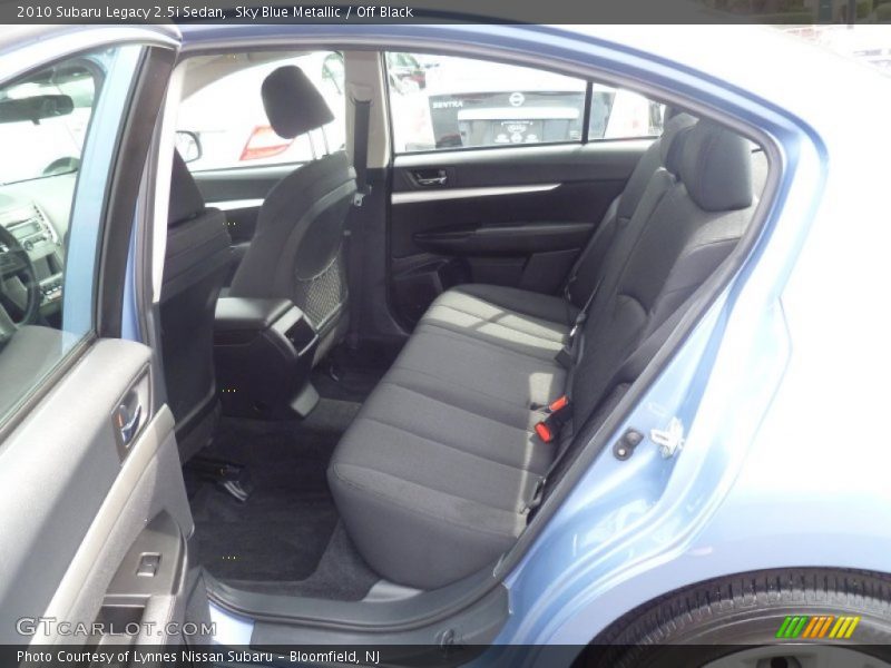 Sky Blue Metallic / Off Black 2010 Subaru Legacy 2.5i Sedan