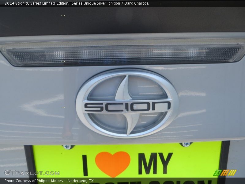 Series Unique Silver Ignition / Dark Charcoal 2014 Scion tC Series Limited Edition