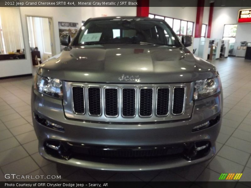 Mineral Gray Metallic / SRT Black 2012 Jeep Grand Cherokee SRT8 4x4