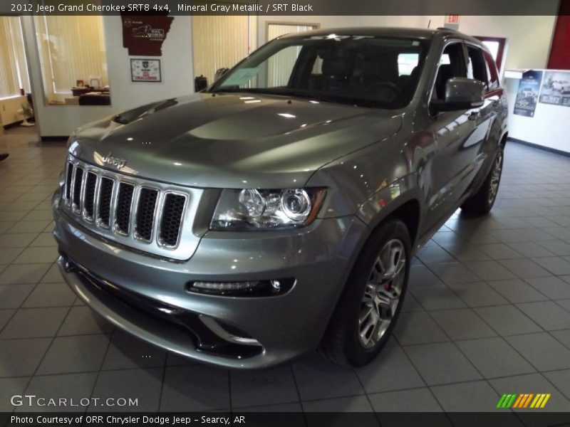 Mineral Gray Metallic / SRT Black 2012 Jeep Grand Cherokee SRT8 4x4