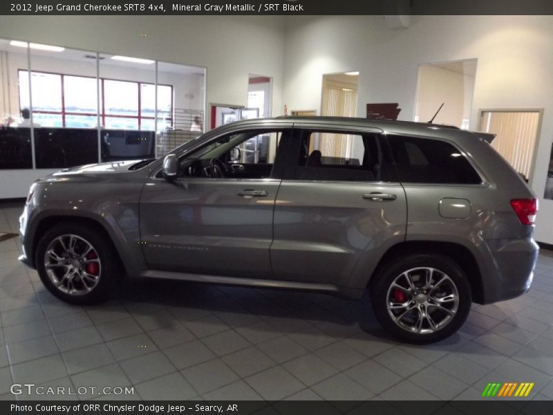 Mineral Gray Metallic / SRT Black 2012 Jeep Grand Cherokee SRT8 4x4