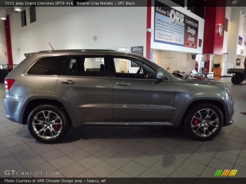 Mineral Gray Metallic / SRT Black 2012 Jeep Grand Cherokee SRT8 4x4
