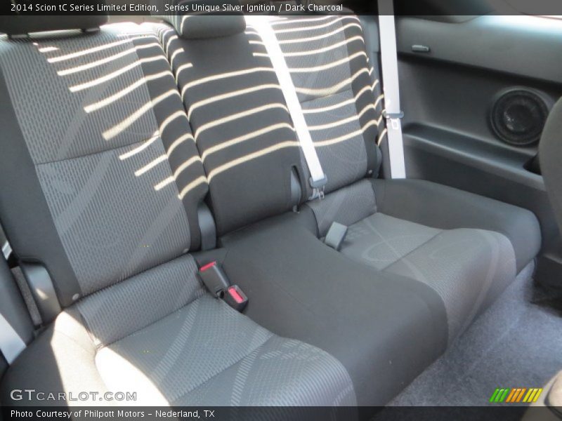 Series Unique Silver Ignition / Dark Charcoal 2014 Scion tC Series Limited Edition