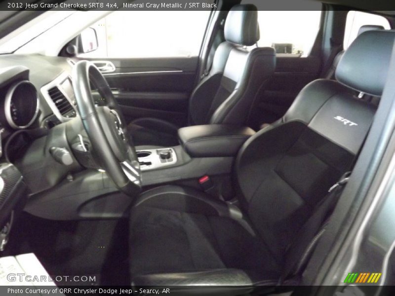 Mineral Gray Metallic / SRT Black 2012 Jeep Grand Cherokee SRT8 4x4