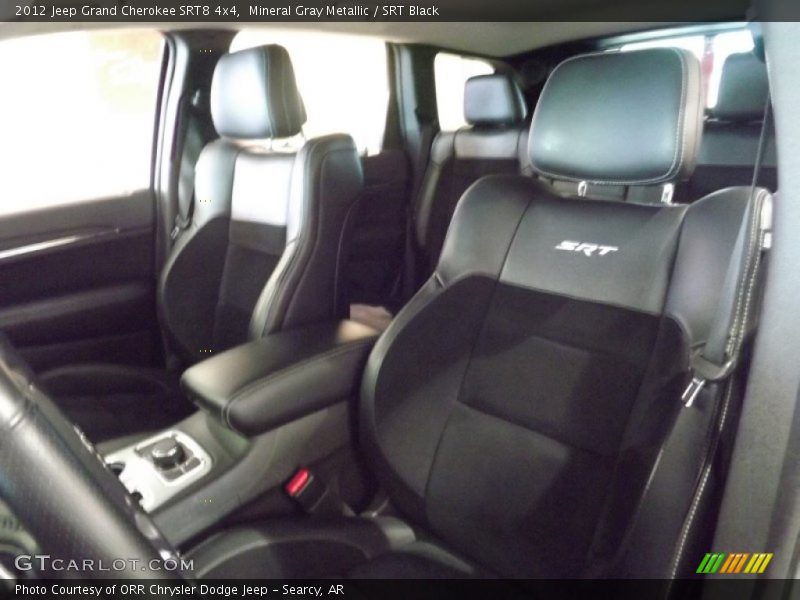 Mineral Gray Metallic / SRT Black 2012 Jeep Grand Cherokee SRT8 4x4