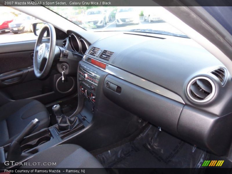 Dashboard of 2007 MAZDA3 s Sport Sedan